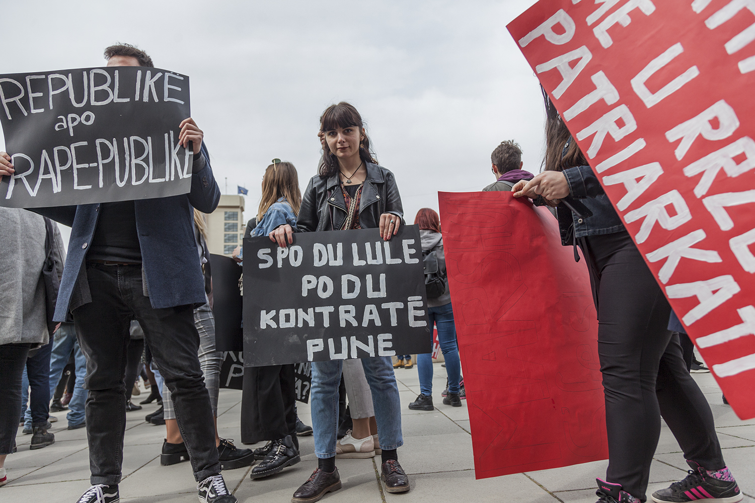 Protesting patriarchal and social injustice